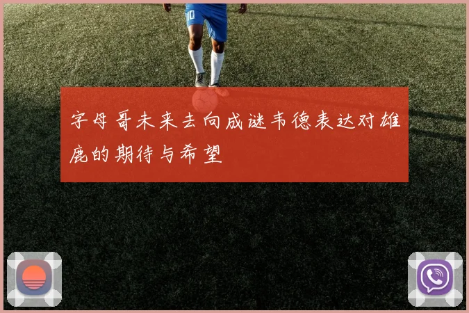 字母哥未来去向成谜韦德表达对雄鹿的期待与希望